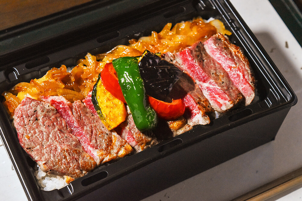ステーキ重